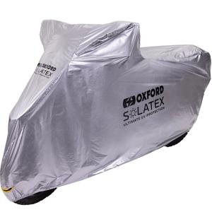 Plachta na motorku Oxford Solatex strieborná