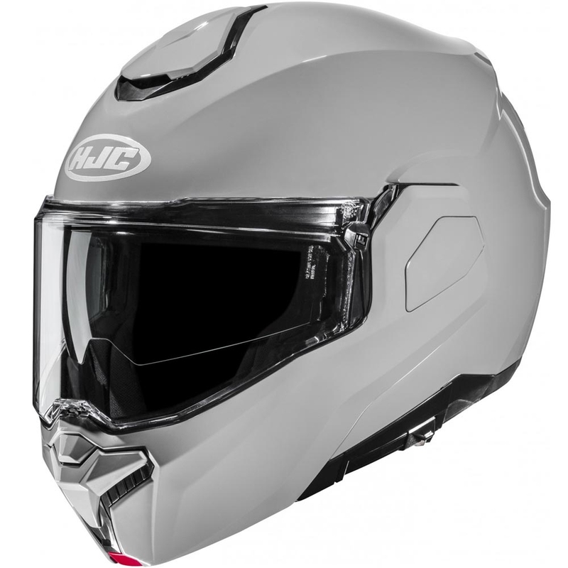 Preklápacia helma na motorku HJC i101 Solid sivá