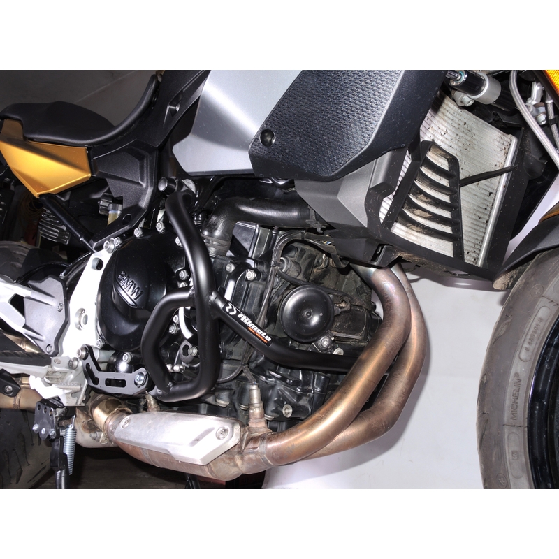 Ochrana motora RDMOTO čierna pre BMW F 900 R 2020-2025, BMW F 900 XR 2019-2025
