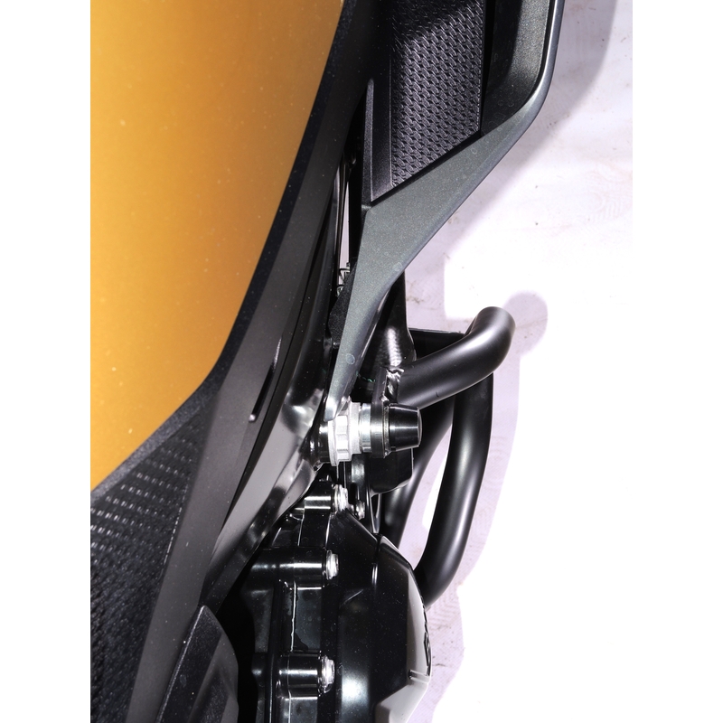 Ochrana motora RDMOTO čierna pre BMW F 900 R 2020-2025, BMW F 900 XR 2019-2025