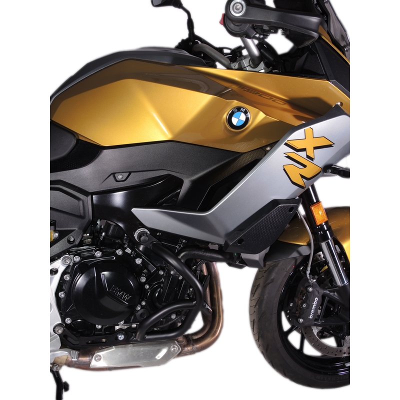 Ochrana motora RDMOTO čierna pre BMW F 900 R 2020-2025, BMW F 900 XR 2019-2025
