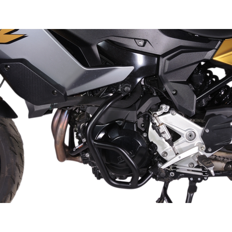 Ochrana motora RDMOTO čierna pre BMW F 900 R 2020-2025, BMW F 900 XR 2019-2025