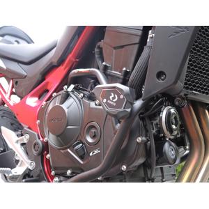Ochrana motora RDMOTO CF166KDSL01K čierna (with protectors) pre HONDA CB 750 Hornet 2022-2025