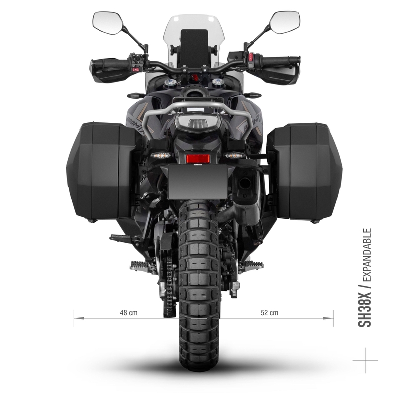 Montážna sada 3P systém SHAD pre CFMOTO 800 MT-X 2025-2026, CFMOTO 1000 MT-X 2026