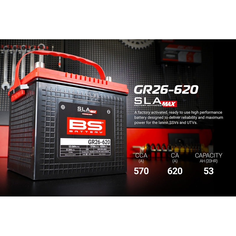 V továrni aktivovaný akumulátor BS-BATTERY SLA MAX aktivovaná batéria