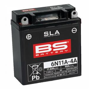 V továrni aktivovaný akumulátor BS-BATTERY 6N11A-4A (FA) SLA