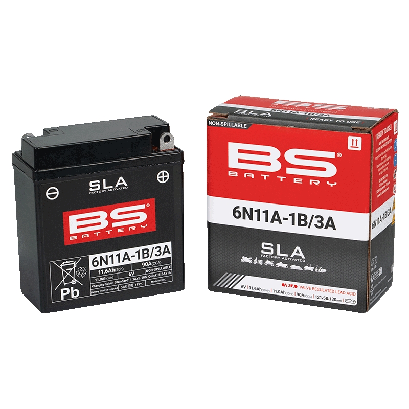 V továrni aktivovaný akumulátor BS-BATTERY SLA