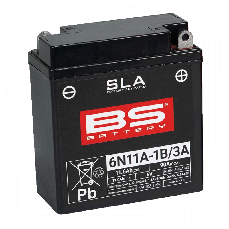 V továrni aktivovaný akumulátor BS-BATTERY SLA