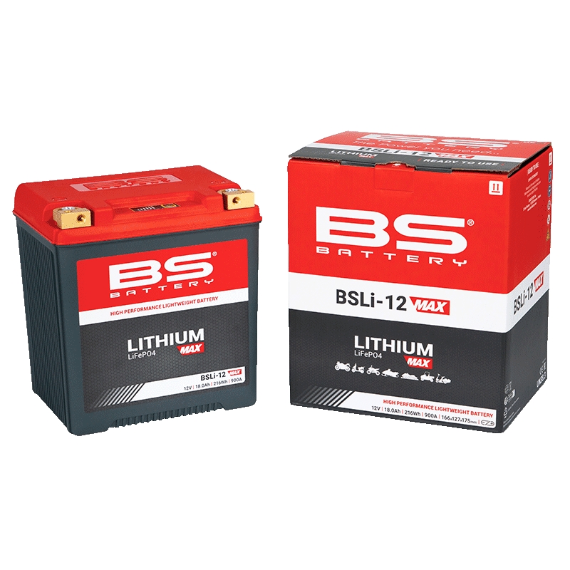 Lítiová motocyklová batérie BS-BATTERY