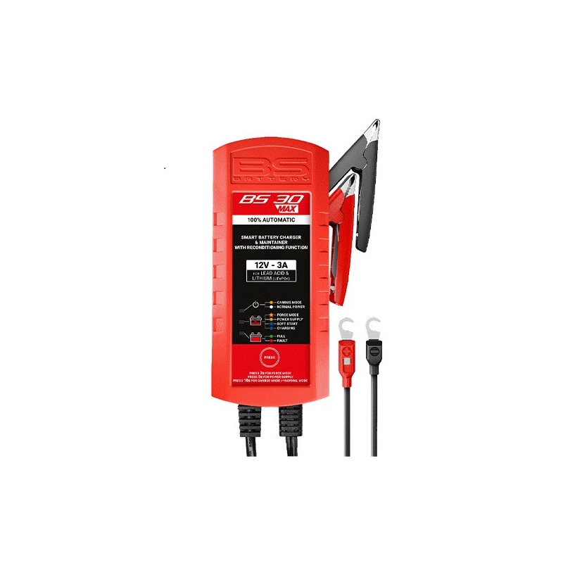 Nabíjačka akumulátorov BS-BATTERY SMART (vhodné aj pre lítium) 12V 3A