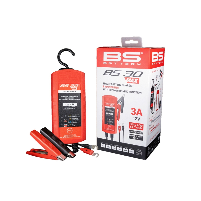 Nabíjačka akumulátorov BS-BATTERY SMART (vhodné aj pre lítium) 12V 3A