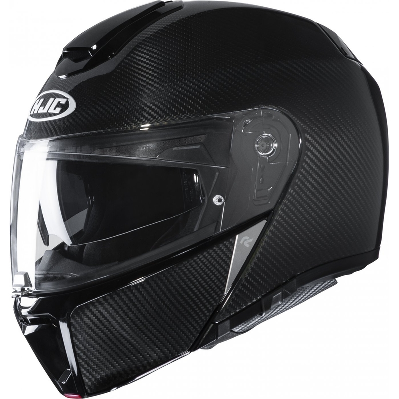 Odklápacia prilba na motocykel HJC RPHA 90S Carbon čierna