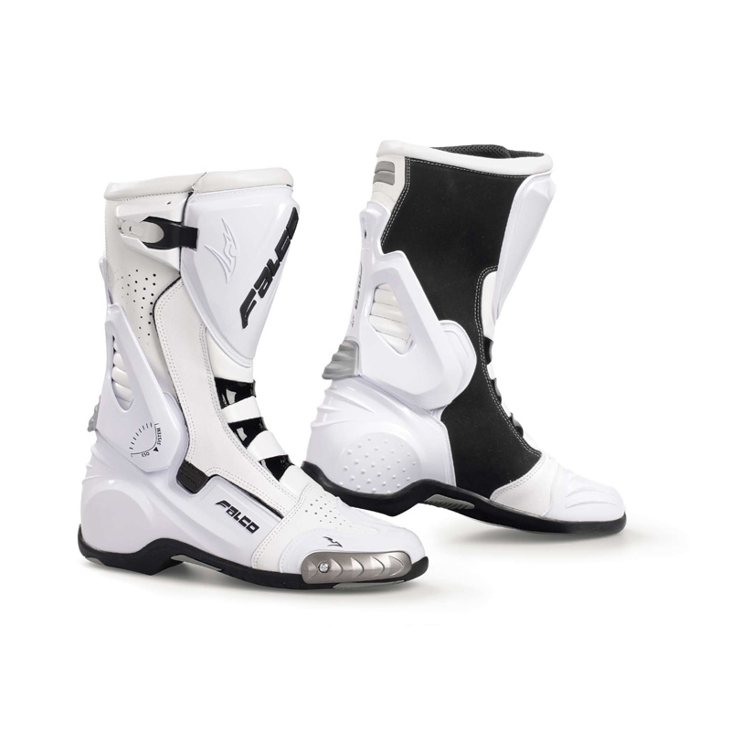 Moto topánky FALCO 309 ESO PRO biele