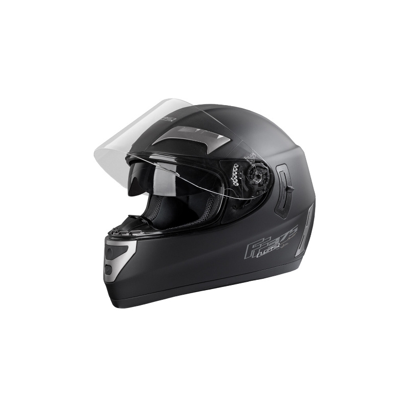 Prilba na motorku LS2 Combat mono čierna matná - vel. XL