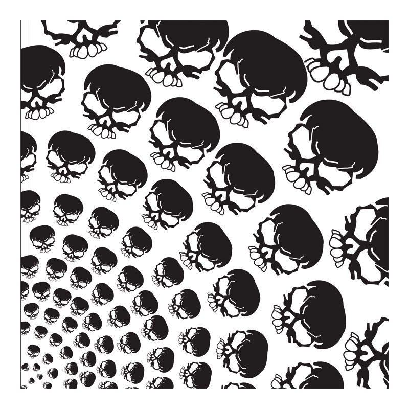 Moto šatka na moto Zanhead-Skull Spirau