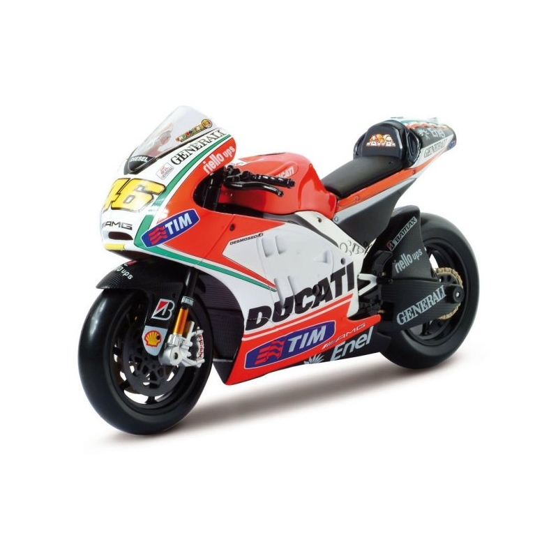 Model motocykla Maisto-DUCATI VALENTINO ROSSI