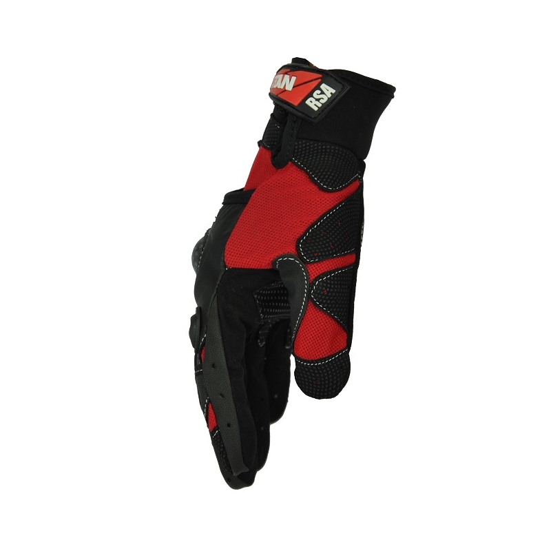 Rukavice na motocykel RSA Titan červené vypredaj výpredaj