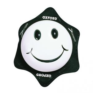 Univerzálne kolenné slidery Oxford Smiler biele