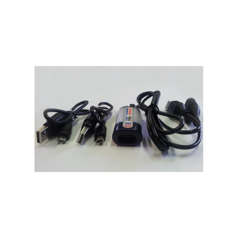 Univerzálna USB nabíjačka s USB adaptérmi