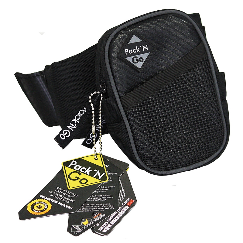 Taštička na ruku Pack´N GO Carbon Leather