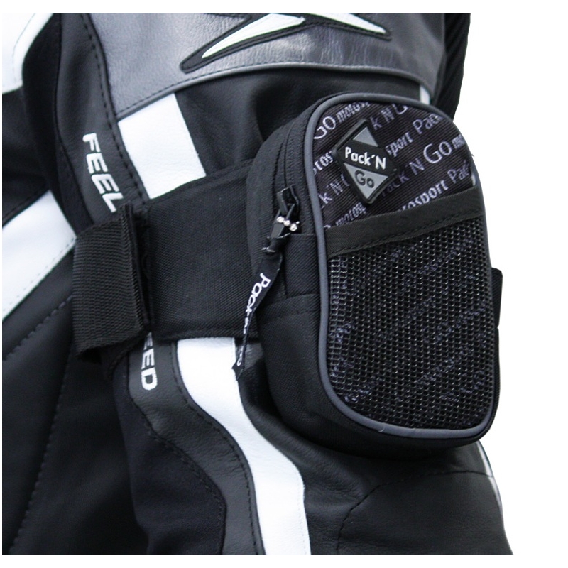 Taštička na ruku Pack´N GO Carbon Leather