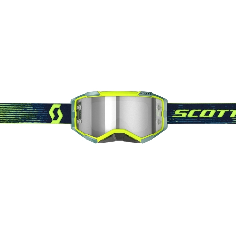 Motokrosové okuliare SCOTT Fury LS žlto-modré výpredaj