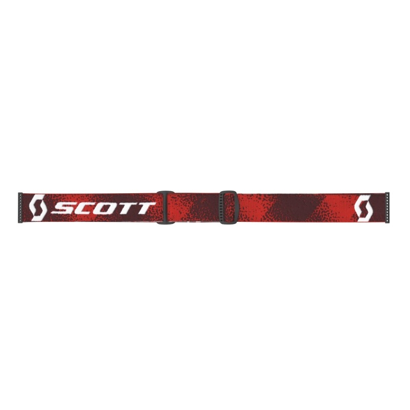 Motokrosové okuliare SCOTT Fury červeno-oranžové