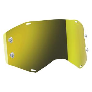 Žlté zrkadlové sklo do motokrosových okuliarov SCOTT Prospect/Fury