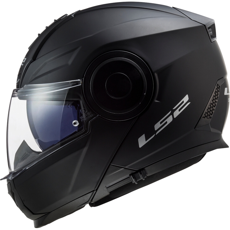 Odklápacia prilba na motocykel LS2 FF902 Scope Solid čierna matná