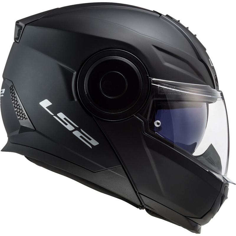 Odklápacia prilba na motocykel LS2 FF902 Scope Solid čierna matná