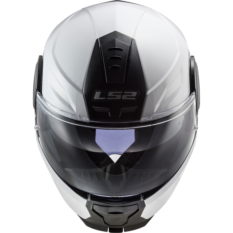 Odklápacia prilba na motocykel LS2 FF902 Scope Solid biela