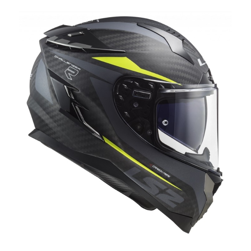 Integrálna prilba na motocykel LS2 FF327 Challenger C Drone čierno-fluorescenčno žltá výpredaj