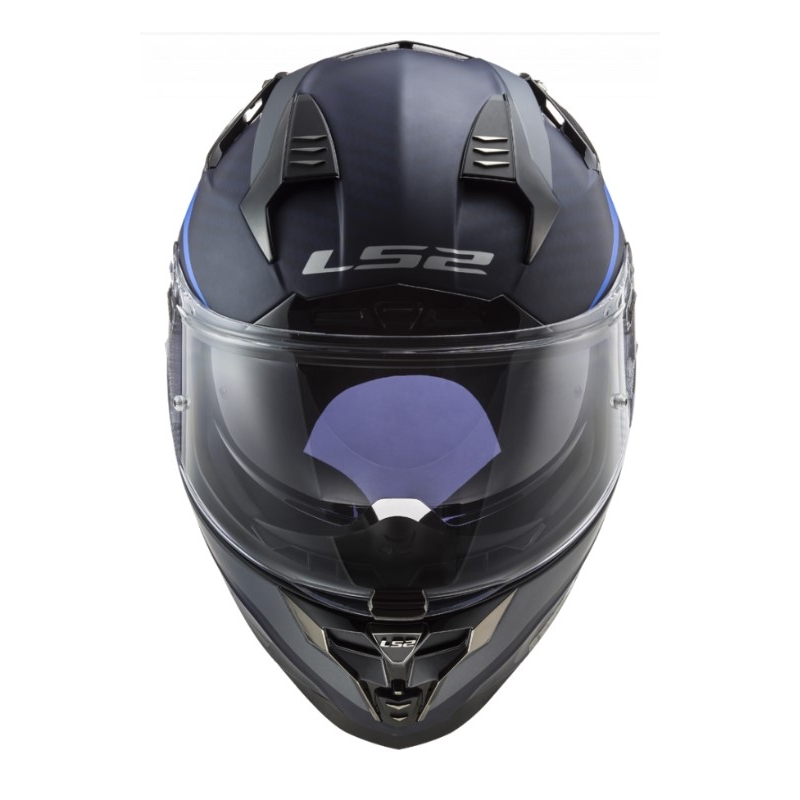 Integrálna prilba na motocykel LS2 FF327 Challenger C Drone čierno-modrá výpredaj