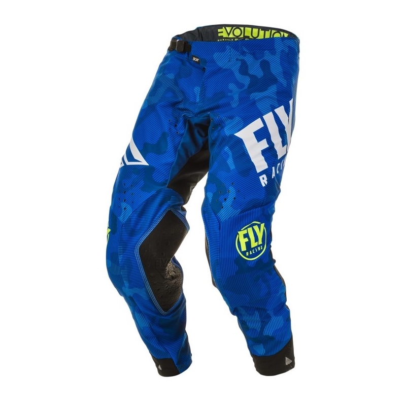 Motokrosové nohavice FLY Racing Evolution modro-biele
