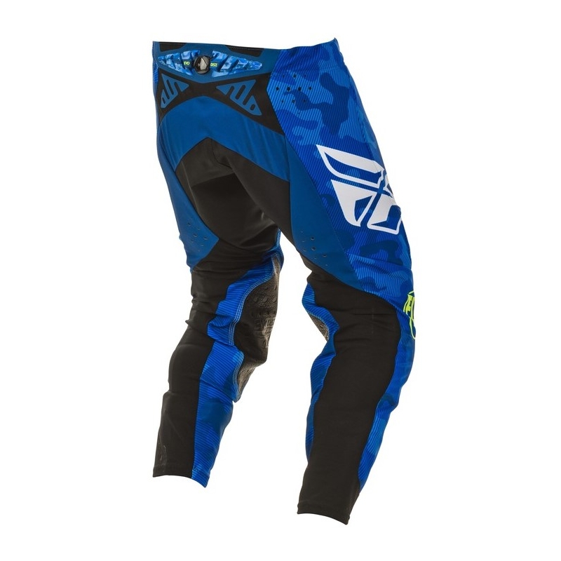 Motokrosové nohavice FLY Racing Evolution modro-biele