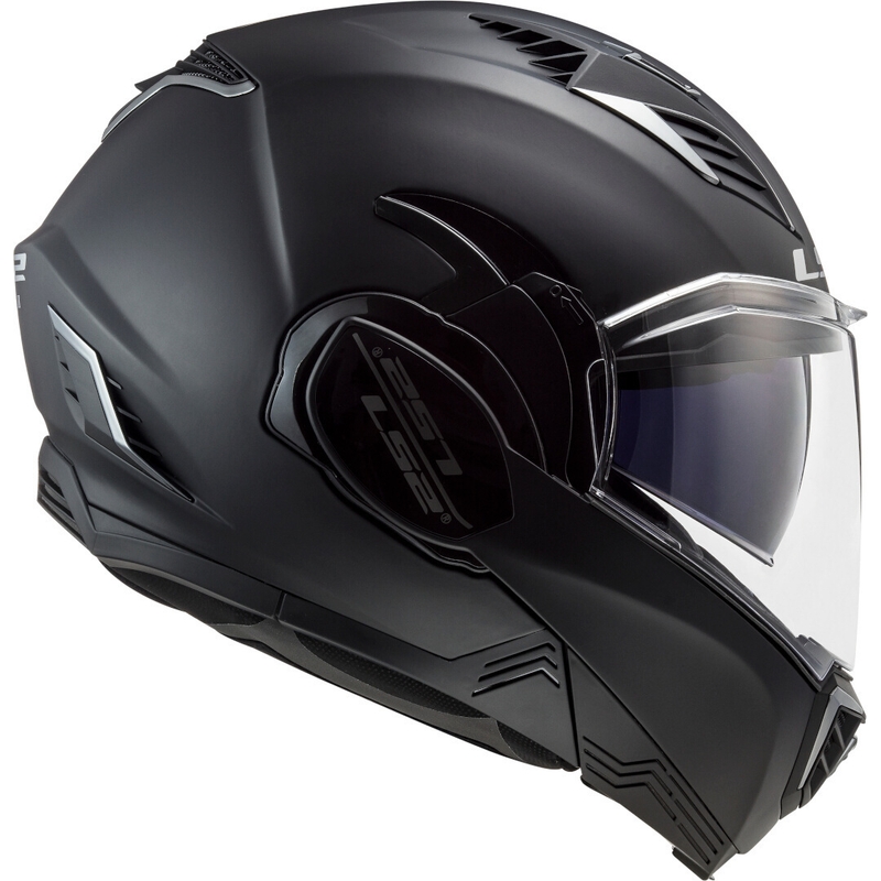 Preklápacia prilba na motocykel LS2 FF900 Valiant II Solid čierna matná