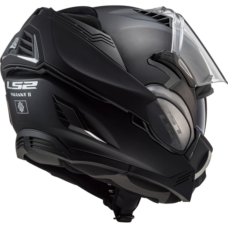 Preklápacia prilba na motocykel LS2 FF900 Valiant II Solid čierna matná