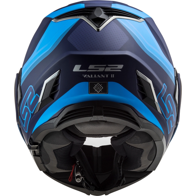 Preklápacia prilba na motocykel LS2 FF900 Valiant II Orbit modrá