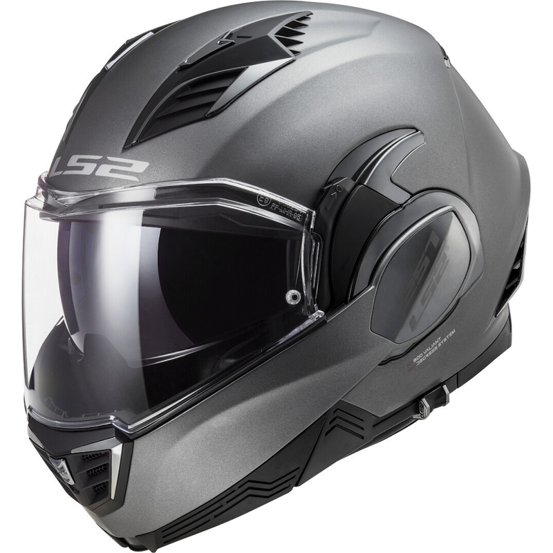 Preklápacia prilba na motocykel LS2 FF900 Valiant II Solid titánová matná