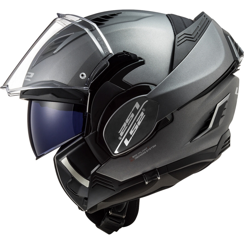 Preklápacia prilba na motocykel LS2 FF900 Valiant II Solid titánová matná