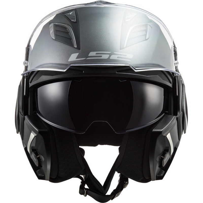 Preklápacia prilba na motocykel LS2 FF900 Valiant II Solid titánová matná