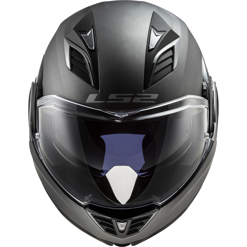 Preklápacia prilba na motocykel LS2 FF900 Valiant II Solid titánová matná