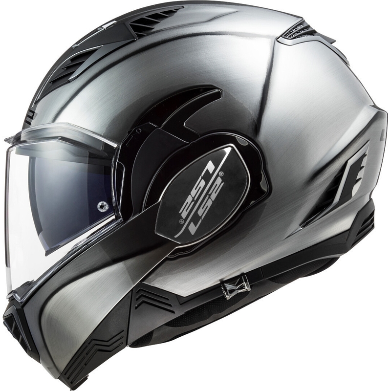 Preklápacia prilba na motocykel LS2 FF900 Valiant II Jeans titánová výpredaj