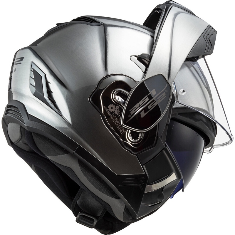 Preklápacia prilba na motocykel LS2 FF900 Valiant II Jeans titánová výpredaj
