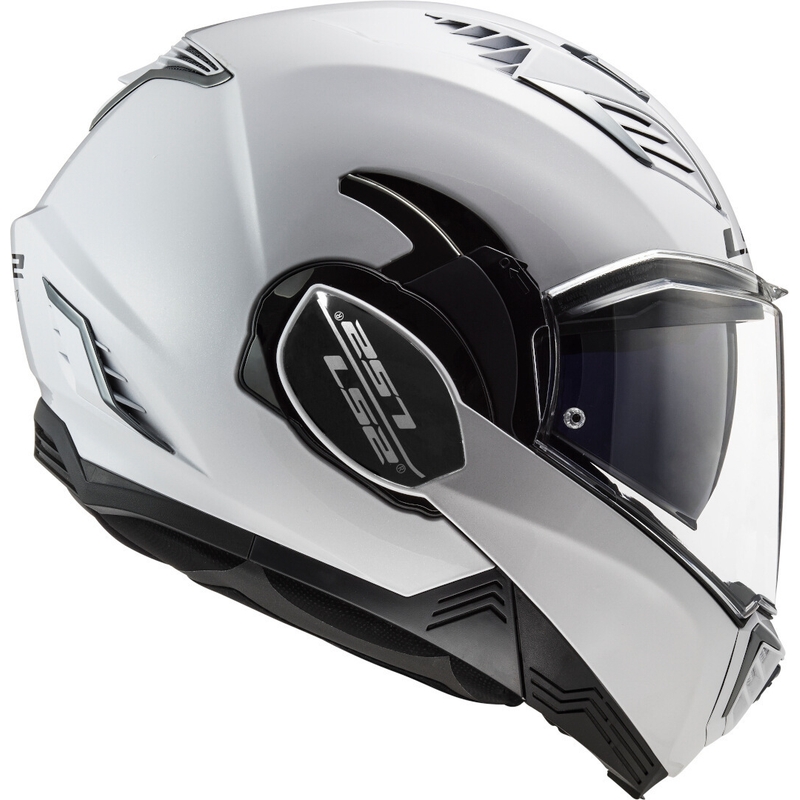 Preklápacia prilba na motocykel LS2 FF900 Valiant II Solid biela