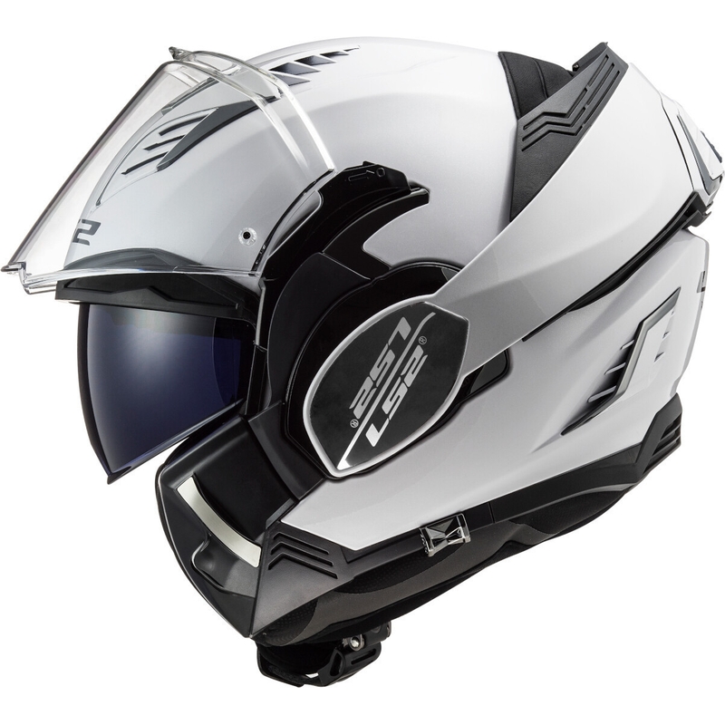 Preklápacia prilba na motocykel LS2 FF900 Valiant II Solid biela