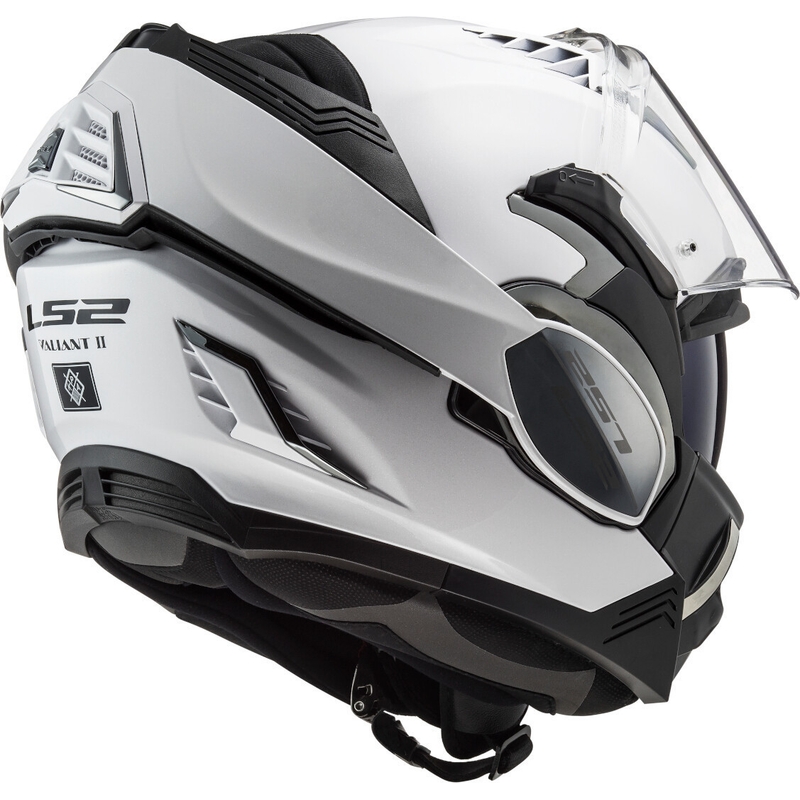 Preklápacia prilba na motocykel LS2 FF900 Valiant II Solid biela