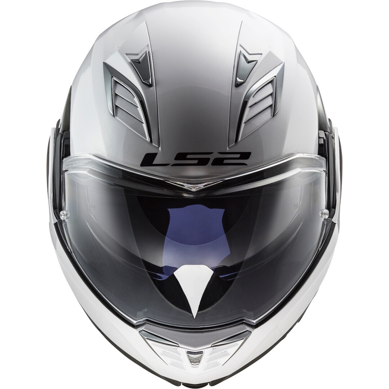 Preklápacia prilba na motocykel LS2 FF900 Valiant II Solid biela