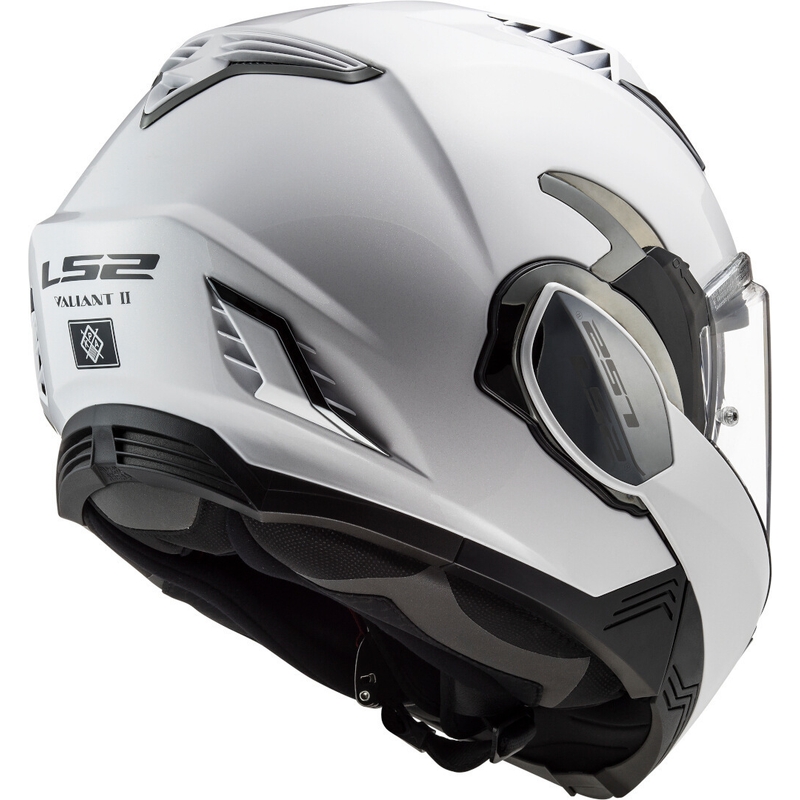 Preklápacia prilba na motocykel LS2 FF900 Valiant II Solid biela