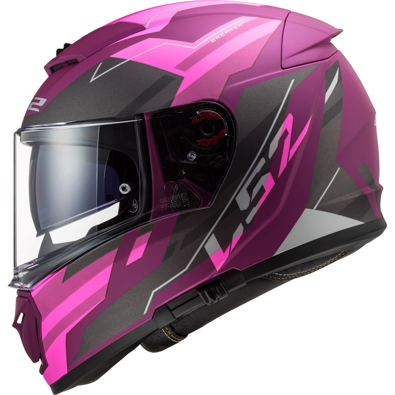 Integrálna prilba na motocykel LS2 FF390 Breaker Beta čierno-fialová